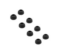Lot de 4 paires d'embouts d'oreille de rechange en silicone pour écouteurs Sennheiser Momentum 1.0 2 2.0 - Noir, taille M