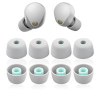 Lot de 4 paires d'embouts en silicone souple 1000XM5 pour écouteurs Sony WF-1000XM5, WF-1000XM4 (taille L, gris)