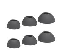 Lot de 4 paires d'embouts en silicone souple pour écouteurs - Antidérapants - Réduction du bruit - Embouts de rechange