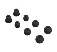 Lot de 4 paires d'embouts intra-auriculaires en silicone souple pour embouts souples