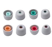 Lot de 4 paires d'embouts pour écouteurs Sony TrueWireless, blanc, ajustement inébranlable