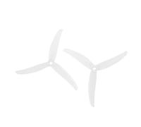 Lot de 4 paires d'hélices pour drone de course FPV de 12,7 cm (blanc)