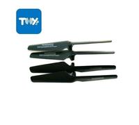 Lot De 4 Pales Noires Pour Drone Toy Lab Fly Pro Noir