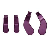 Lot de 4 palettes de rechange en métal, design simple, for manette Microsoft, Xbox One, Elite Controller Series 2, 1797(PURPLE)