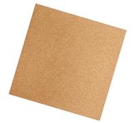 Lot de 4 panneaux en liège souple de 4 mm d'épaisseur, 300 x 300 mm pour projets d'artisanat, art mural, isolation thermique pour imprimante H2D, accessoires en liège, décoration murale