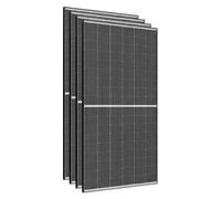 Lot de 4 panneaux solaires 500Wc Monocristallin Bifacial Bi-verre Transparent TrinaSolar - Haute Performance - Garantie 25 ans