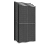 Lot de 4 panneaux solaires 500Wc Monocristallin Bifacial Bi-verre Transparent TrinaSolar - Haute Performance - Garantie 25 ans