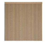 Atmosphera - Lot de 4 panneaux soubassement beny rectangulaire 24x100cm beige