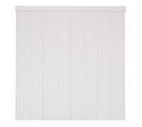 Lot de 4 panneaux soubassement Beny rectangulaire 24x100cm blanc - Atmosphera Créateur d'intérieur