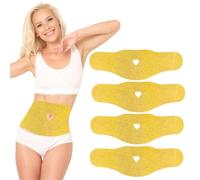 Lot De 4 Pansements Raffermissants De Taille, Pansements De Taille Anti-Rides, Pansements De Soin Du Corps, Pansements De Raffermissement De La Taille Et De Raffermissement Du Ventre