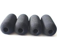 Lot de 4 pare-brise en mousse pour micro pour Sennheiser HMEC-25, HME100, HME110, HMEC-400 et casques de jeu