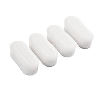 Lot de 4 pare-chocs en plastique pour siège de toilette de remplacement pour salle de bain, tampons pour stabiliser et soutenir les sièges de toilettes, convient à la plupart des modèles courants