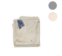 Mendler Parois latérales lot de 4 pour pergola Cadiz – de rechange 4x3 m Polyester crème/gris