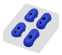 Lot de 4 Passe-Câbles pour Trottinette M365 / 1S / Essential / Pro / Scooter 3 Bleu