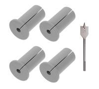 Lot de 4 passe-câbles Starlink - Passe-câbles muraux pour routeur de câble Starlink et adaptateur Ethernet - Gris