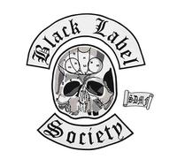 Lot de 4 patchs broderie vêtements Black Label Society Patch Biker Skull Head Roker Rock et Punck Motorcycles thermocollants ou couture