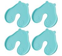 Lot de 4 patchs d'injection pour enfants TPE réutilisables pour injection pour enfants patchs faciles à appliquer adaptés à l'hôpital à domicile Aide à la vaccination des enfants