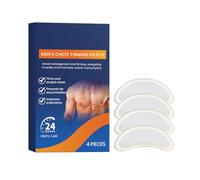 Lot de 4 patchs raffermissants pour homme - Patchs d'amélioration du fitness, soutiennent la consommation de calories et l'activité musculaire pendant l'exercice, confortables pour le fitness