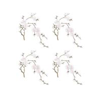 Lot de 4 patchs thermocollants brodés pour sol