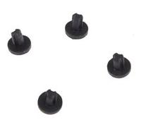 Lot de 4 patins 481246368017 caoutchouc pour Plaque de cuisson 481246368017 WHIRLPOOL G