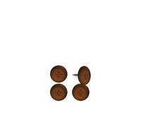 SCOTCH - Patin glisseur - À clouer - Plastique à alvéoles - Ø 22 mm - Marron - Lot de 4