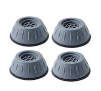 Lot de 4 patins anti-vibrations étanches pour pieds antidérapants et silencieux pour machine à laver