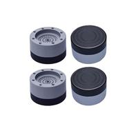 Lot De 4 Patins Anti-vibrations Universels For Machine À Laver, Pieds En Caoutchouc Antidérapants Et Silencieux, Niveleurs De Meubles, Base Fixe(Higher 3.5cm)