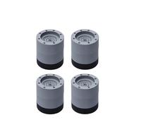 Lot De 4 Patins Anti-vibrations Universels For Machine À Laver, Pieds En Caoutchouc Antidérapants Et Silencieux, Niveleurs De Meubles, Base Fixe(Higher 6cm)