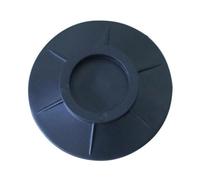Lot de 4 patins anti-vibrations universels for machine à laver, pieds en caoutchouc, coussin anti-vibrations, coussinet anti-bruit for meubles(Black 1PC)
