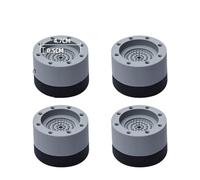 Lot De 4 Patins Anti-vibrations Universels For Machine À Laver, Pieds En Caoutchouc, Coussin Anti-vibrations, Réducteur De Bruit, Pieds De Levage For Meubles(Higher 3.5cm)