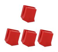 Lot de 4 patins antidérapants en caoutchouc haute durabilité pour échelles pour plus de sécurité et de longévité