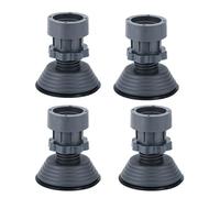 Lot de 4 patins antidérapants for machine à laver, hauteur réglable, anti-vibrations, for meubles et réfrigérateur(4PCS-2)