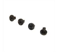 Lot de 4 patins caoutchouc grille Plaque de cuisson WFS88511, 481246368017 WHIRLPOOL, BAUKNECHT, KITCHENAID, IGNIS, SAUTER, LADEN, A