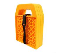 Lot de 4 patins de levage robustes et antidérapants pour stabilisation de remorque de camping-car, pieds de support en polypropylène pour camping en plein air sur l'herbe ou le sable