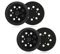 Lot de 4 patins de ponceuse à 8 trous de 12,7 cm à 8 trous, pour Craftsman 315.112170 315.116940, pour Ryobi RS280, Ridgid R2601, compatibles avec les patins de ponceuse orbitale