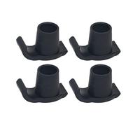 Lot de 4 patins de ski pour déambulateurs pliants, accessoires d'aide à la mobilité offrant une réduction du bruit et une protection du sol pour marcheurs pliants