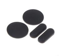 Lot de 4 patins en caoutchouc pour ordinateur portable Dell Latitude 725/745/820/840/850 & 755 G3/G4 - Noir - Coque inférieure antidérapante de rechange avec stabilité améliorée et protection contre