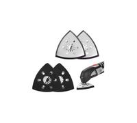 Lot de 4 Patins Ponceuse Triangulaire 93mm - Plateau pour Outil Multifonction Parkside