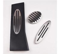 Lot de 4 pédales de voiture compatibles avec Mini Cooper One Hatch Hardtop Countryman R56 R60 R61, coussinet de pédale de frein et d'embrayage antidérapant, couvre-pédale d'accélérateur de gaz