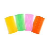 Lot de 4 peignes à lentes double face durables, parfaits pour les enfants, les adultes et les animaux domestiques. Outil lumineux et efficace pour enlever les poux