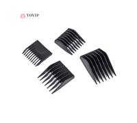 Lot de 4 peignes de rechange noirs pour tondeuse à cheveux Moser série 1400