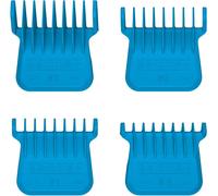 Lot De 4 Peignes Magnétiques, Rehausseurs De 4 Tailles Différentes, Couleur Bleue, Compatibles Avec Lame X-Pro Pour Tondeuse.