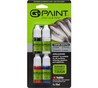 Lot de 4 peintures (noir, blanc, rouge et bleu) G-Paint pour club de golf, comprenant numéros de remplissage, lettres, logos sur les graphiques du club de golf existants...