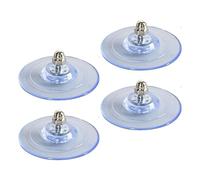 Lot de 4 perchoirs de siège de fenêtre pour chat - Ventouse de rechange avec vis - Ventouse de rechange pour lit de fenêtre pour chat - En PVC - Pour hamac, siège de fenêtre pour chat, perche de siège