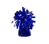 Lot de 4 pesetti pour ballons hélium, couleur bleue, 130 g