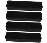 Lot de 4 Petites boîtes à Bijoux avec couvercles, élégantes, pour Ranger Bracelets, bagues, Colliers, etc., idéales pour Les demandes en Mariage, Les Mariages e