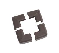 Lot de 4 petits coins en mousse antichoc Chocolat