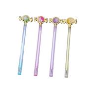 Lot de 4 petits stylos à encre gel Fresh and Exquisite - Noir carbone