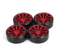 Lot De 4 Pièces De Pneus De Roue Dure Pour Traxxas Hsp Tamiya Hpi Kyosho, Véhicule Radiocommandé À La Dérive, 1/10