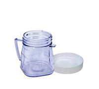 Lot de 4 pièces de rechange X09A, compatibles avec la plupart des mixeurs Oster Izer, compatibles avec un mini-pot en plastique de 1 tasse. Accessoires pour blender